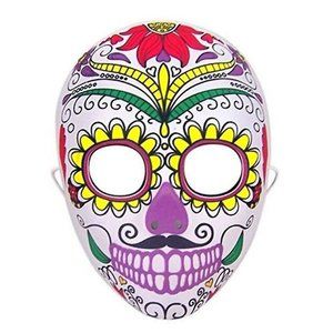 Halloween Day Of The Dead Tête de Mort Calavera Costume Masque Dia Los M…